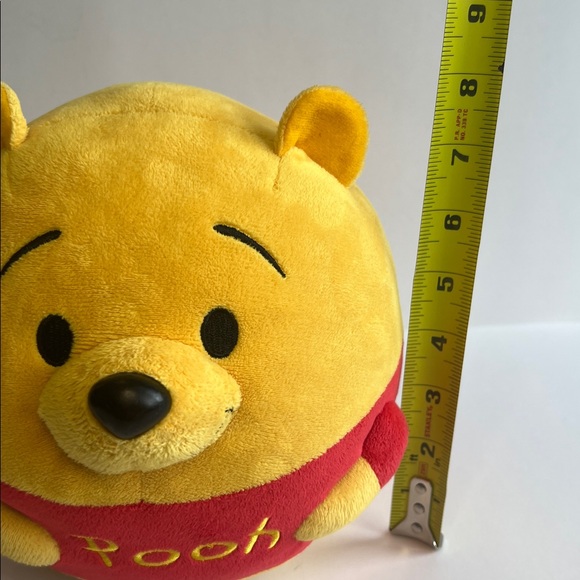 Disney TY Beanie Ballz Winnie the Pooh 8” Round Plush Toy - Picture 7 of 11